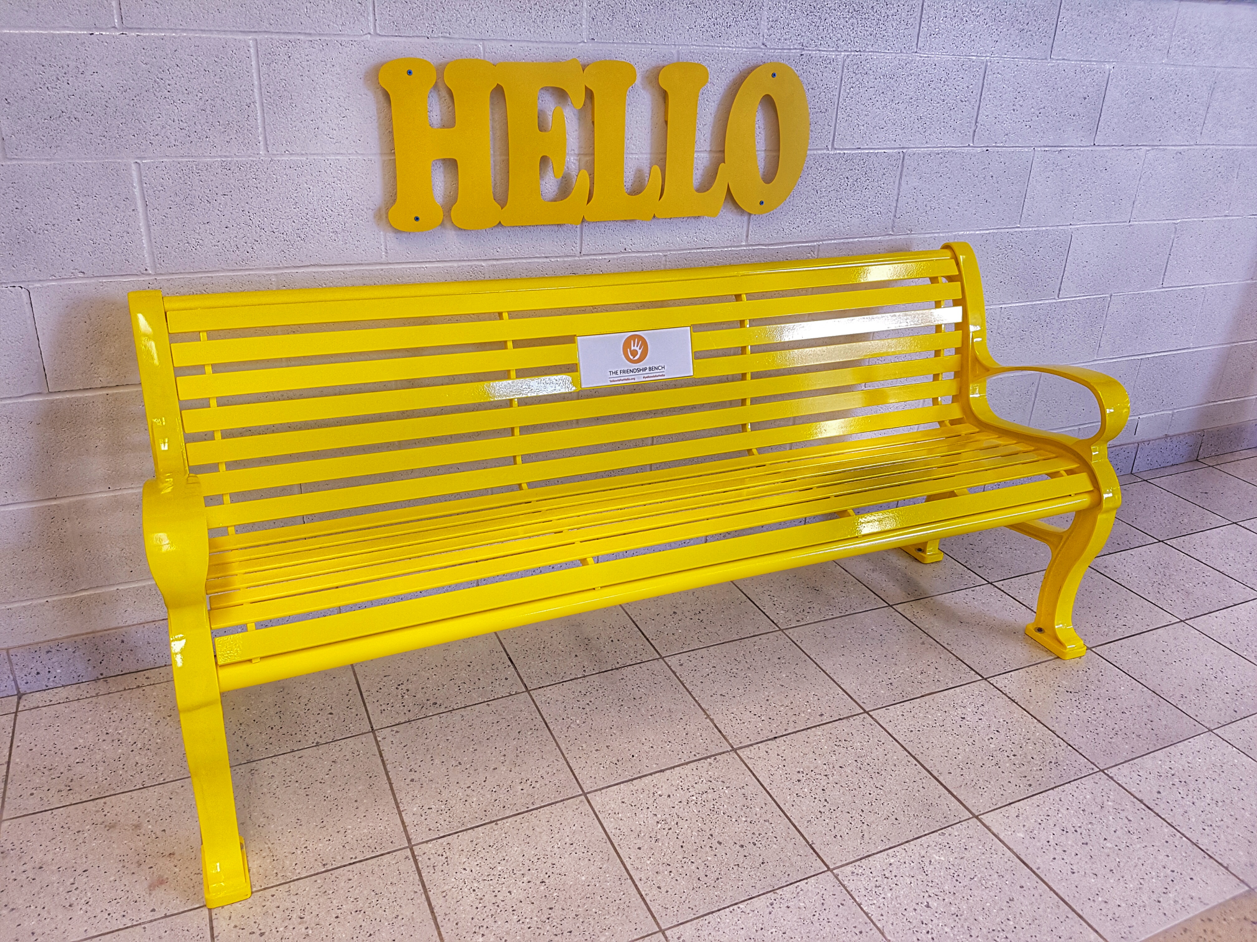 The Friendship Bench | #YellowIsForHello