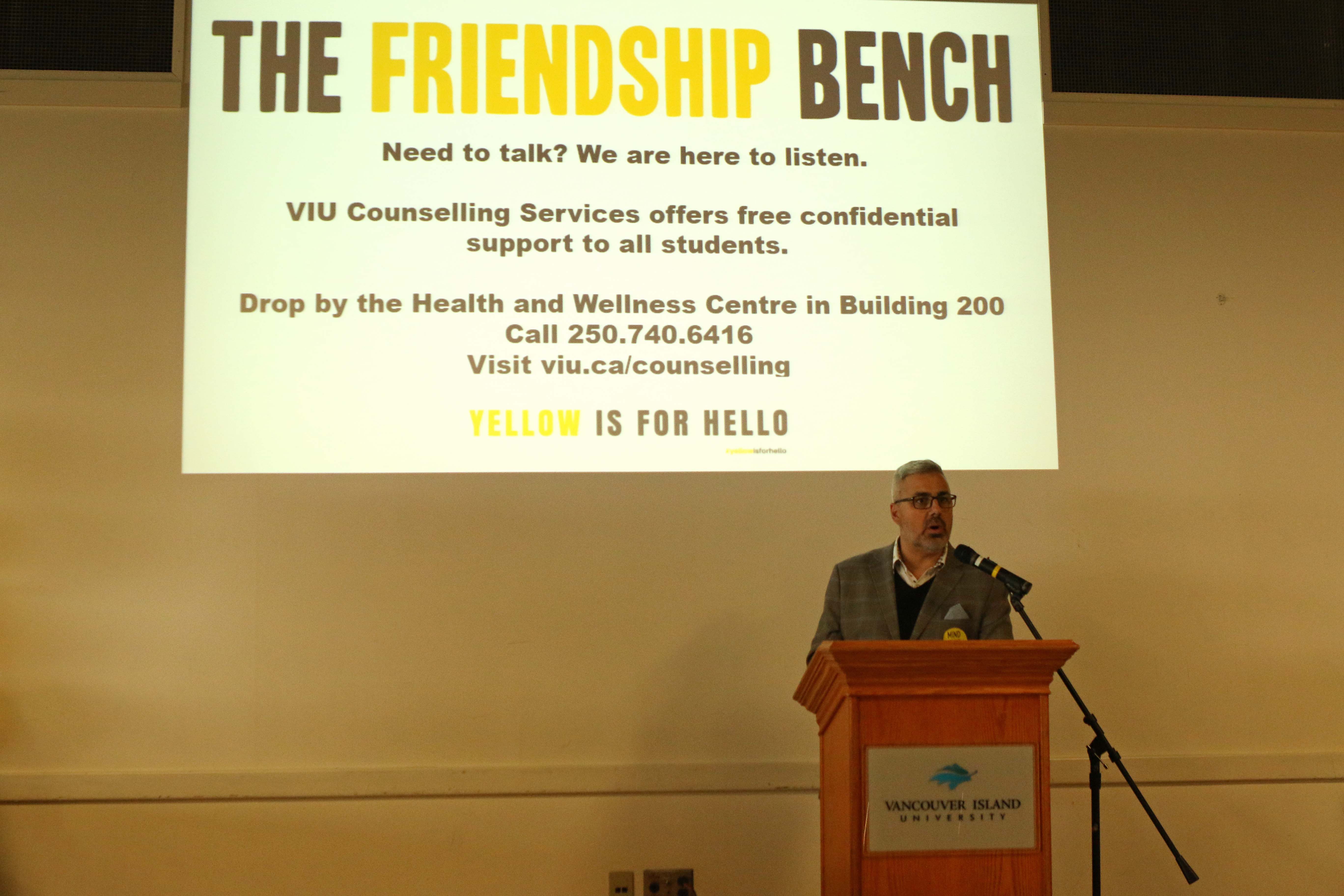 The Friendship Bench | #YellowIsForHello