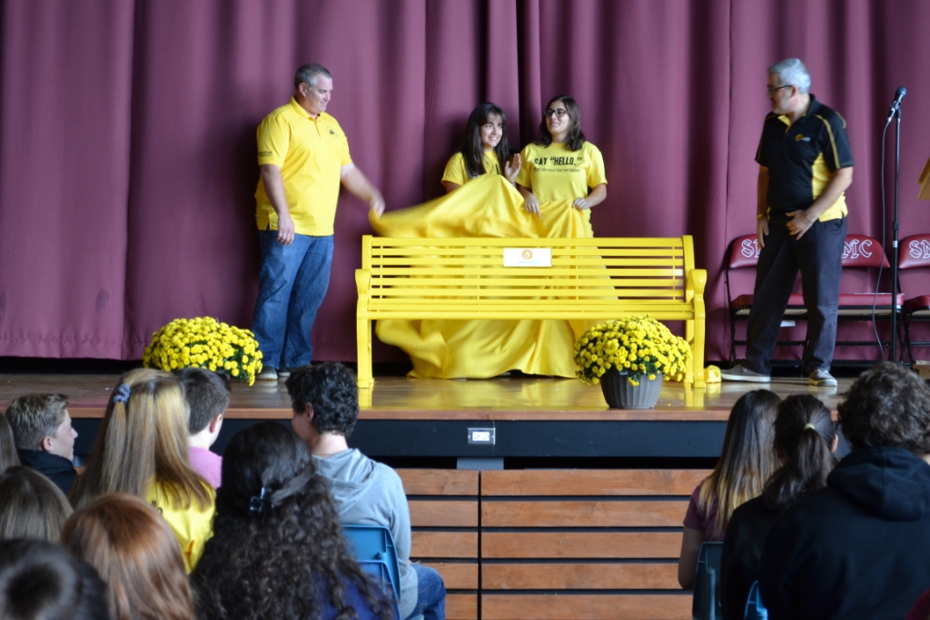 The Friendship Bench | #YellowIsForHello St. Mary's College