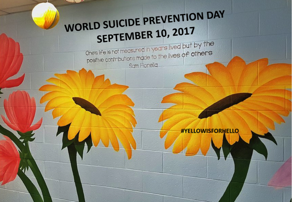 The Friendship Bench and World Suicide Prevention Day 2017