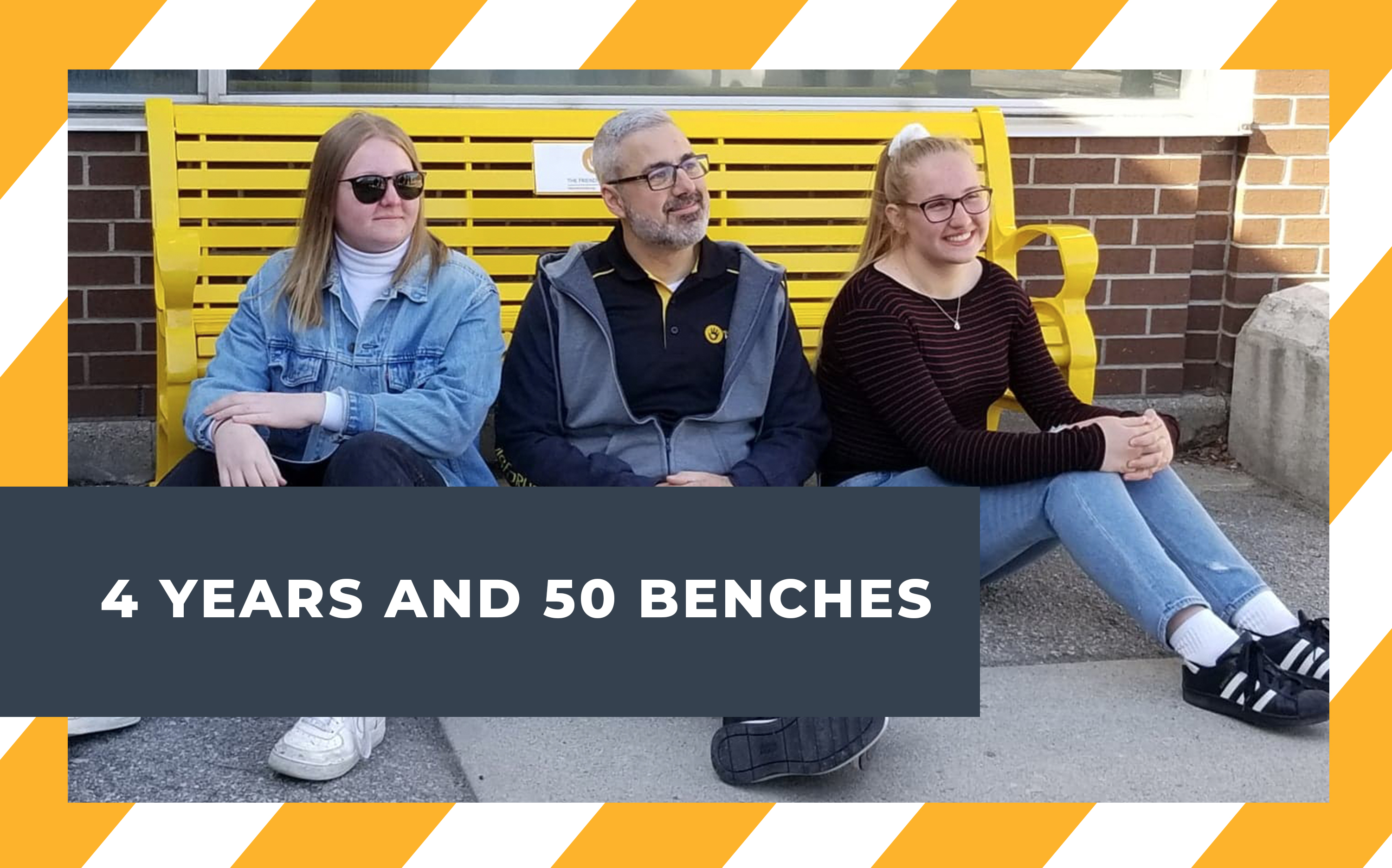 4 years and 50 benches